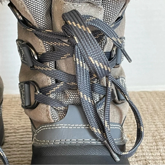 Khombu Women's The Slope Winter Snow Boots (8, Grey) - Picture 6 of 14